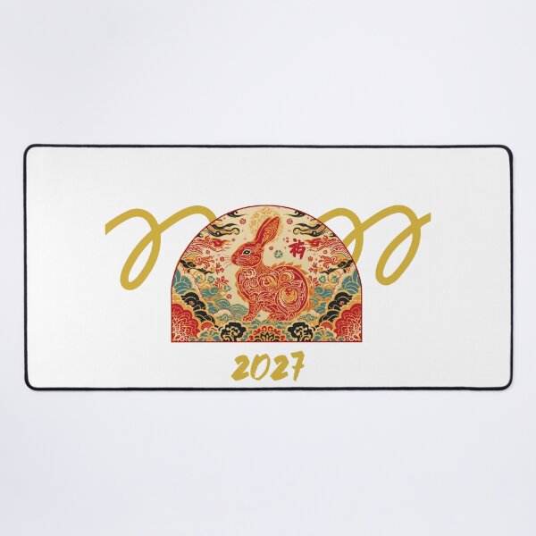 Item preview, year of the rabbit 2027 designed and sold by Chippychips1.