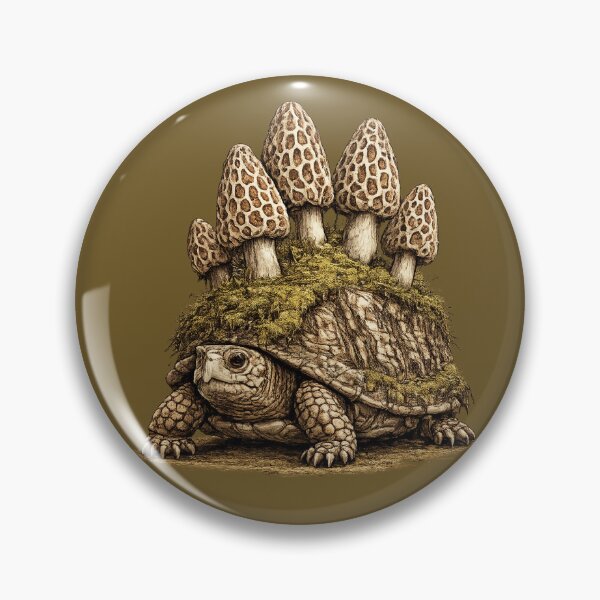 Item preview, Ornate Box Turtle Morel Mushrooms designed and sold by GoodLifeMorels.