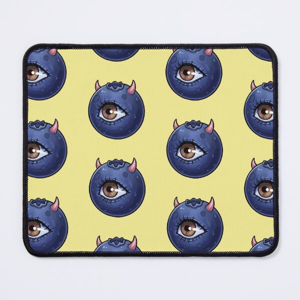 Item preview, Demon Blueberry with Eye – Cute Horror Dark Fruit designed and sold by HeyHas.