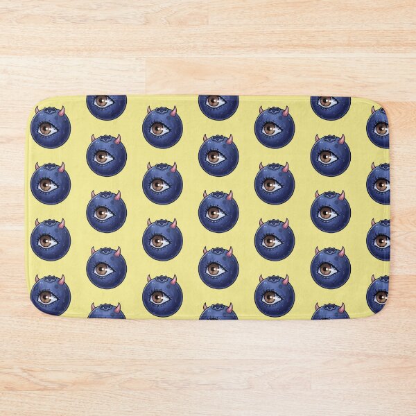 Item preview, Demon Blueberry with Eye – Cute Horror Dark Fruit designed and sold by HeyHas.