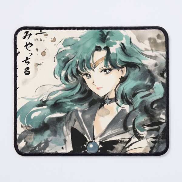 Item preview, Sailor Neptune Sumi-e  designed and sold by AnimeArsenalPrints.