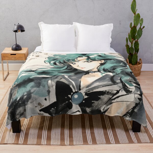 Item preview, Sailor Neptune Sumi-e  designed and sold by AnimeArsenalPrints.