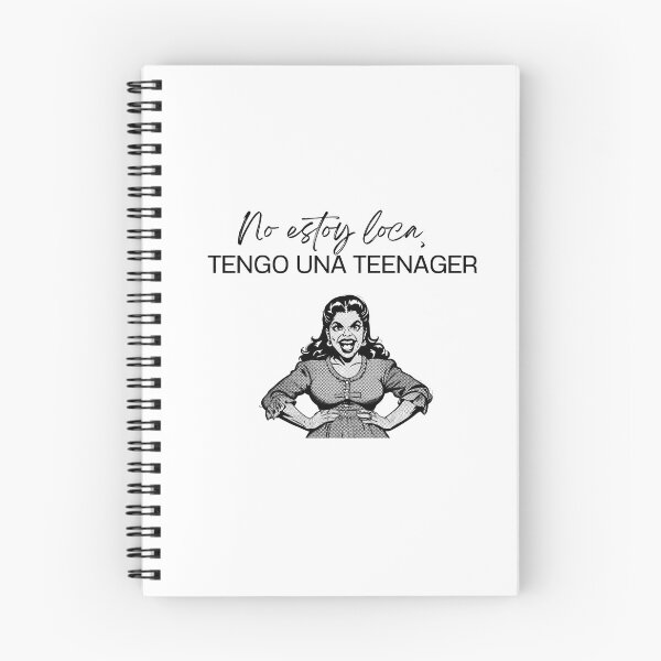 Item preview, "No Estoy Loca Tengo una Teenager - Funny Latina Mom Sticker Shirt Phone Case, Spanish Mom Gift, Hispanic Teen Mom Florida" designed and sold by De Aqui y de Alla Studio.