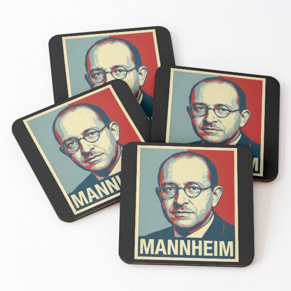 Item preview, Karl Mannheim Hope Style Retro Poster Art  designed and sold by Anya Byron.