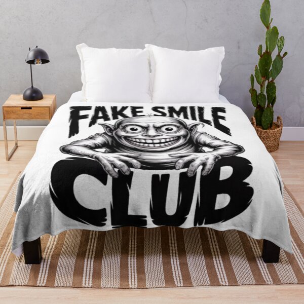 Item preview, Fake Smile Club – Dark Grin Society designed and sold by NewUSShop.