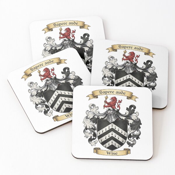 Item preview, The Wise Family Coat of Arms designed and sold by BagTown Clans.
