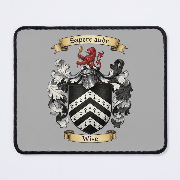 Item preview, The Wise Family Coat of Arms designed and sold by BagTown Clans.