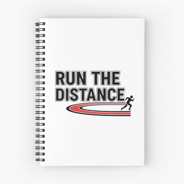 Item preview, Run The Distance - Motivational Track & Field Graphic designed and sold by LoudVictory.
