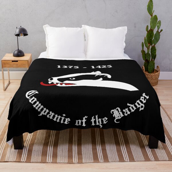 Item preview, companie of the badger - white designed and sold by CarolynLee45.