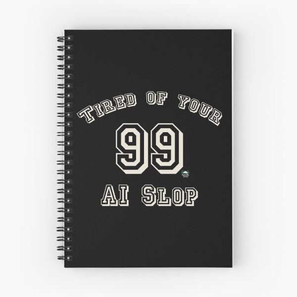 Item preview, Tired of your AI Slop Athletic Jersey designed and sold by StressFreeThds.
