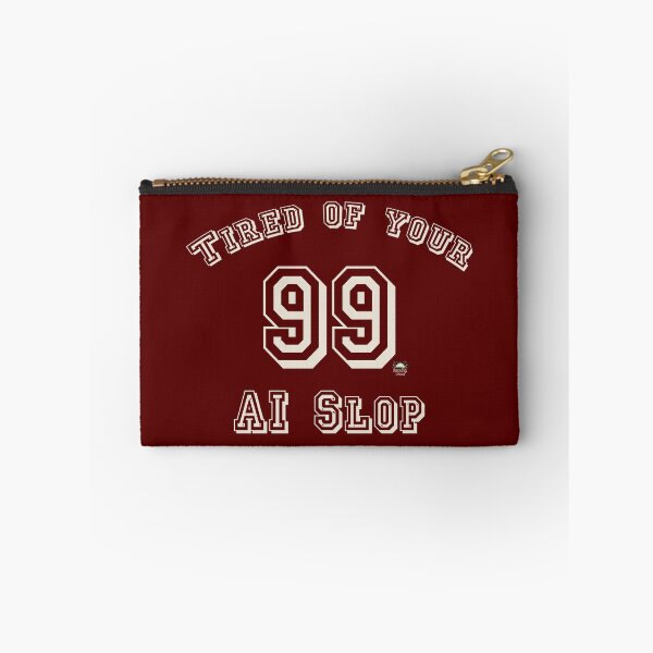 Item preview, Tired of your AI Slop Athletic Jersey designed and sold by StressFreeThds.