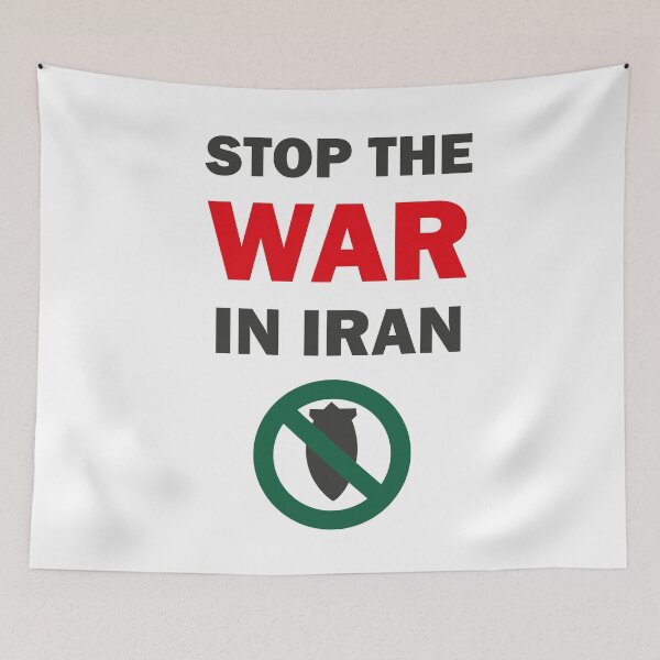 Item preview, Stop the war in Iran designed and sold by notorius12.