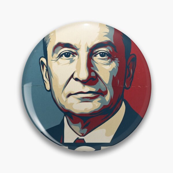 Item preview, Ludwig von Mises Hope Style Retro Poster Art  designed and sold by Anya Byron.
