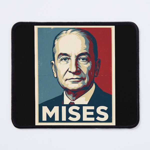 Item preview, Ludwig von Mises Hope Style Retro Poster Art  designed and sold by Anya Byron.