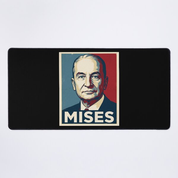 Item preview, Ludwig von Mises Hope Style Retro Poster Art  designed and sold by Anya Byron.