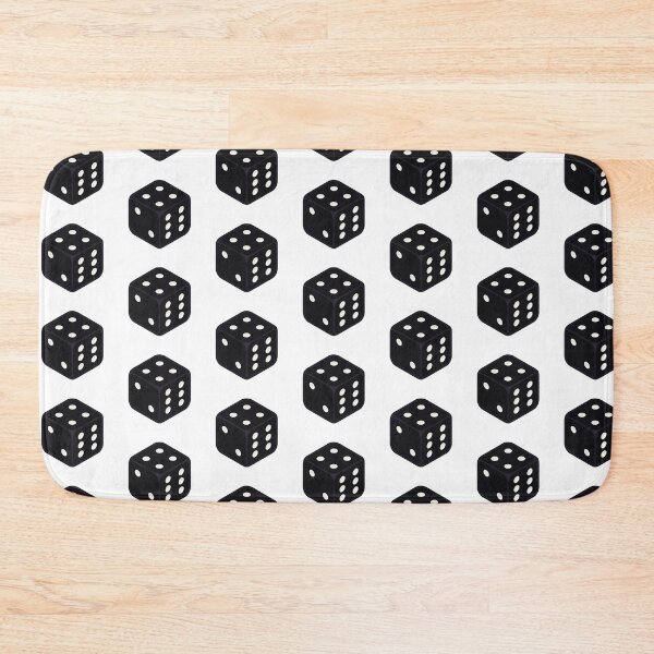 Item preview, Black Six Sided Dice Vector designed and sold by THP Creative.