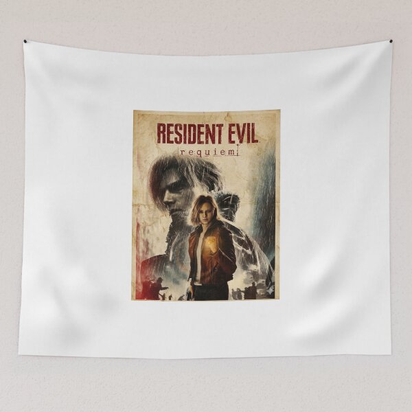 Item preview, Resident Evil Requiem Vintage Poster designed and sold by hargisnamocho.