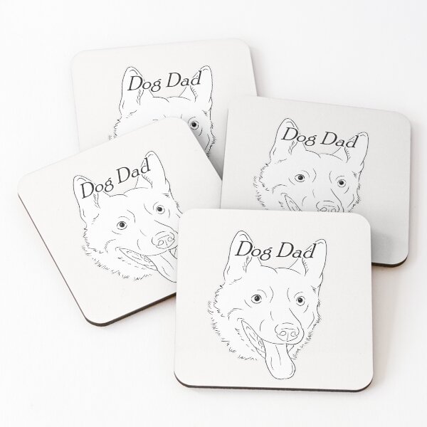 Item preview, Dog Dad Cattle Dog Heeler designed and sold by Pawsome-Doodles.