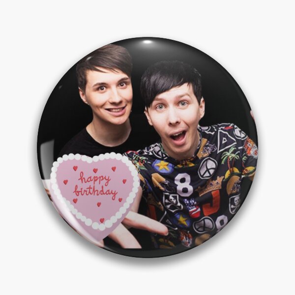 Item preview, Dan and Phil birthday card designed and sold by thasmin.