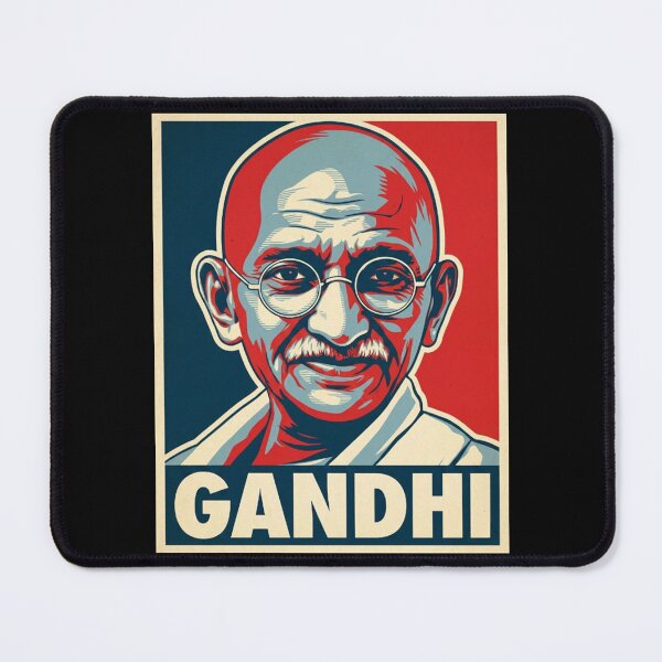Item preview, Mahatma Gandhi  Hope Style Retro Poster Art  designed and sold by Anya Byron.