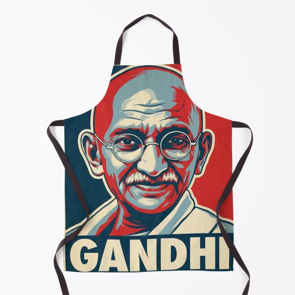 Item preview, Mahatma Gandhi Hope Style Retro Poster Art designed and sold by Anya Byron.