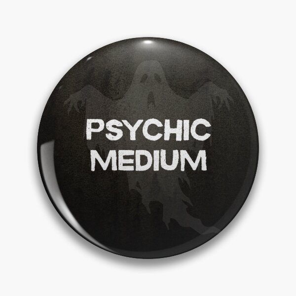 Item preview, Ghost Hunting Psychic Medium Team Role/Position Identification Button designed and sold by GhostlyWorld.