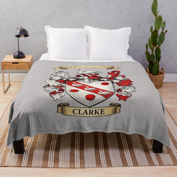 Item preview, The Clarke Family Coat of Arms designed and sold by BagTown Clans.