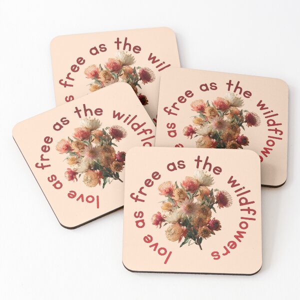 Item preview, Love as free as the wildflowers designed and sold by bubblyrainbow.