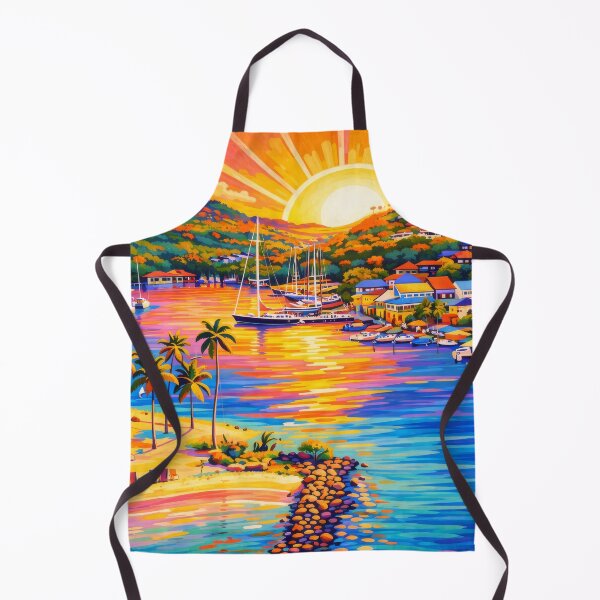 Item preview, Sunrise Over St Lucia Marigot Bay designed and sold by scicilysimonee.