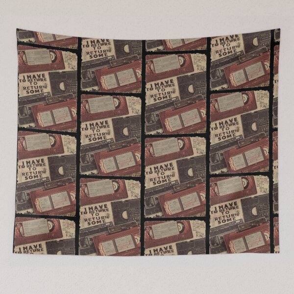 Item preview, Retro VHS Tape Collage – Analog Nostalgia Aesthetic designed and sold by ConfuseLab Shop.