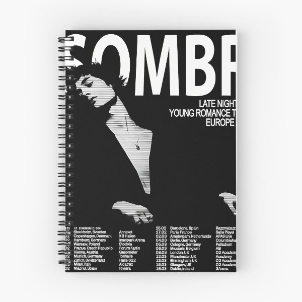 Item preview, Sombr Europe Tour 2026 designed and sold by MusicistApparel.