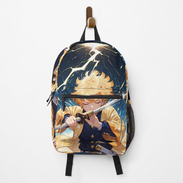 Item preview, Zenitsu Agatsuma Demon Slayer Lightning Storm Sky designed and sold by TanglenRabbit.