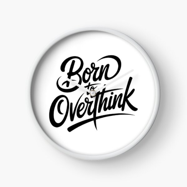 Item preview, Born to Overthink – Scripted in Anxiety designed and sold by NewUSShop.
