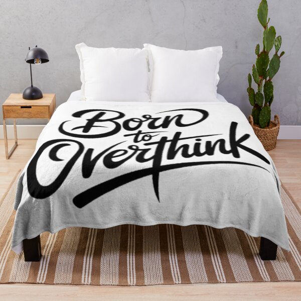Item preview, Born to Overthink – Scripted in Anxiety designed and sold by NewUSShop.