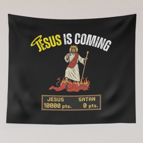 Item preview, Jesus Is Coming: Jesus wins over Satan | Colossians 2:15 designed and sold by UnboundFull.