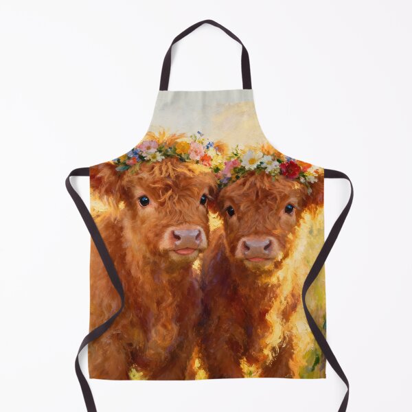 Item preview, Cute Little Highland Cows designed and sold by Glimmersmith.