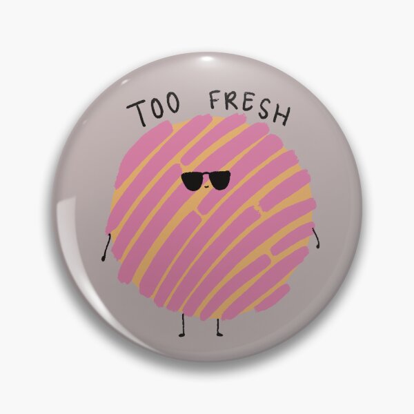 Item preview, Too fresh | concha sticker designed and sold by AlyonaCo.