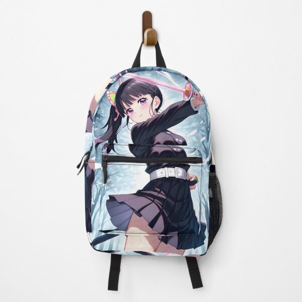 Item preview, Kanao Tsuyuri Demon Slayer Anime Girl with Sword Forest designed and sold by TanglenRabbit.