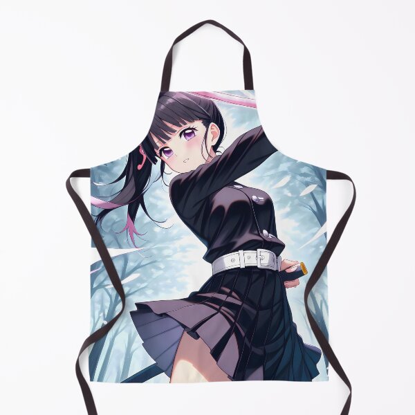 Item preview, Kanao Tsuyuri Demon Slayer Anime Girl with Sword Forest designed and sold by TanglenRabbit.