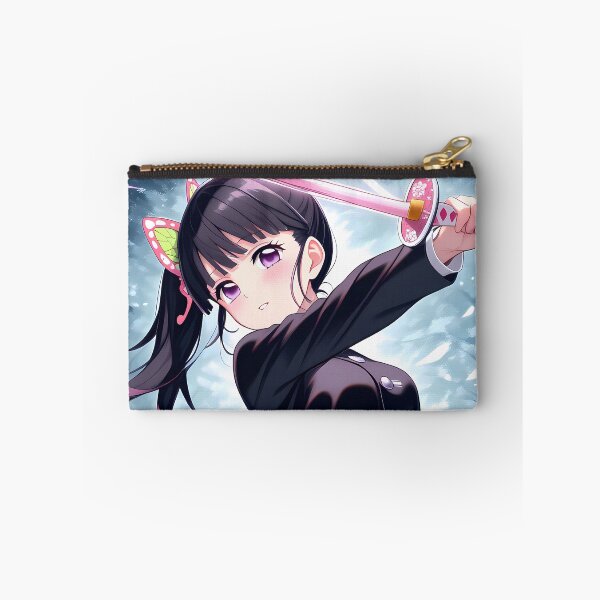 Item preview, Kanao Tsuyuri Demon Slayer Anime Girl with Sword Forest designed and sold by TanglenRabbit.