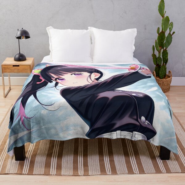 Item preview, Kanao Tsuyuri Demon Slayer Anime Girl with Sword Forest designed and sold by TanglenRabbit.