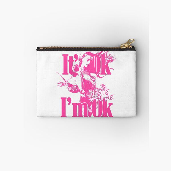 Item preview, Pink Typography Its Ok Iam Ok designed and sold by GlamRetro.