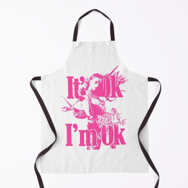 Item preview, Pink Typography Its Ok Iam Ok designed and sold by GlamRetro.