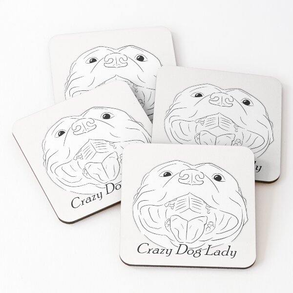 Item preview, Crazy Dog Lady Staffy designed and sold by Pawsome-Doodles.