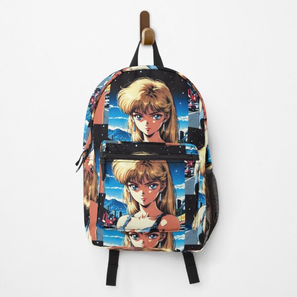 Item preview, Retro 80s Anime Girl Night City Vintage Anime Aesthetic designed and sold by Radnime.
