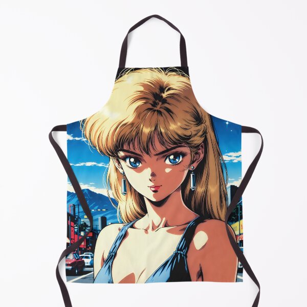 Item preview, Retro 80s Anime Girl Night City Vintage Anime Aesthetic designed and sold by Radnime.