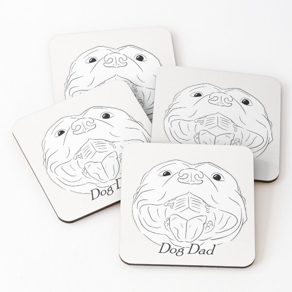 Item preview, Dog Dad Staffy designed and sold by Pawsome-Doodles.