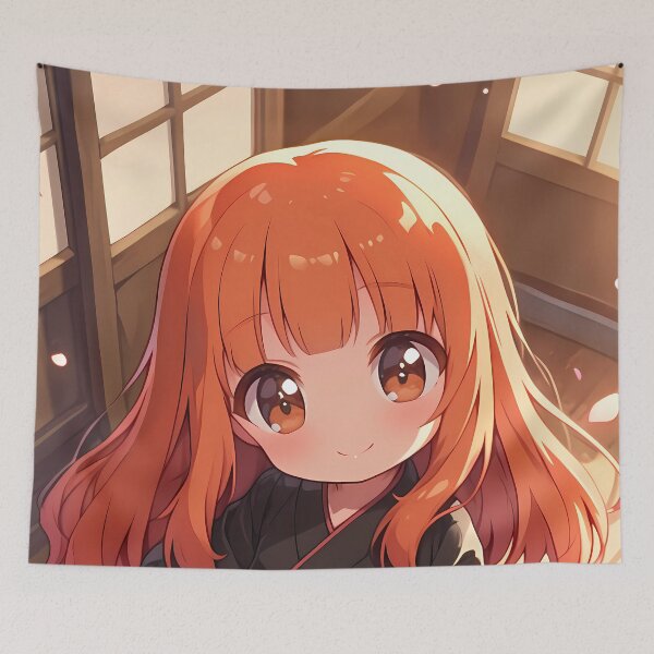 Item preview, Saori Takebe Girls Und Panzer Cherry Blossom Chibi Warm Light designed and sold by TanglenRabbit.