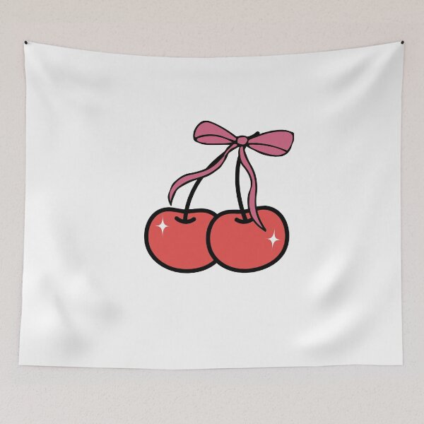 Item preview, Cherry with ribbon on top  designed and sold by Renea Lee.