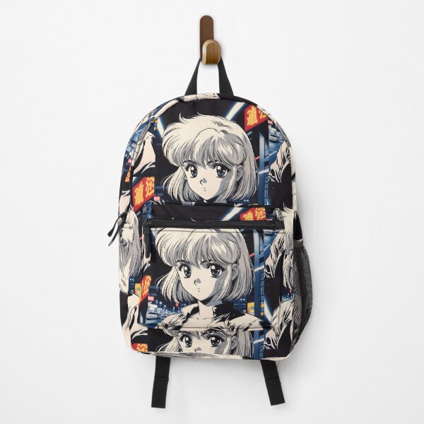 Item preview, Retro 80s Anime Girl Night City Vintage Anime Aesthetic designed and sold by Radnime.